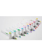 Acrylmarker GRAPHIT GO 2 Spitzen 12er Set - florale Farben