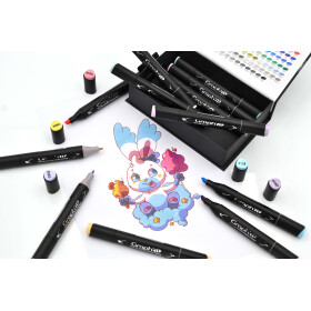 Layoutmarker GRAPHIT 12er Set - Kawaii