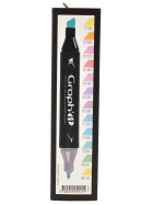 Layoutmarker GRAPHIT 12er Set - Kawaii
