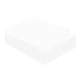 Schaumstoffplatte 10 mm - 50x70cm weiß - 10er Pack
