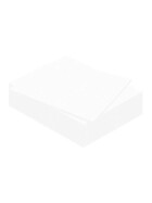 Schaumstoffplatte 10 mm - 50x70cm weiß - 10er Pack