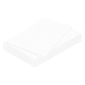 Schaumstoffplatte 10 mm - A3, weiß - 5er Pack