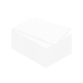 Schaumstoffplatte 10 mm - A4 , weiß - 10er Pack
