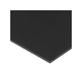 Schaumstoffplatte 3 mm - A4, schwarz  - 30er Pack
