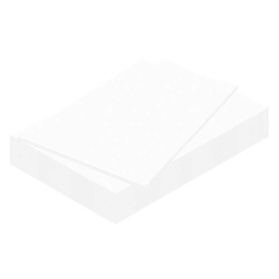 Schaumstoffplatte 5 mm - A3 weiß - 10er Pack