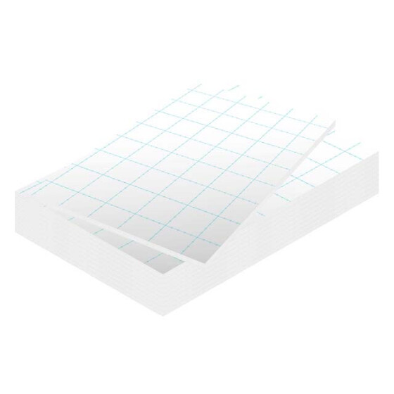 Schaumstoffplatte 5 mm - A3 weiß selbstklebend - 10er Pack