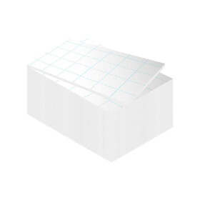 Schaumstoffplatte 5 mm - A4 weiß selbstklebend -...