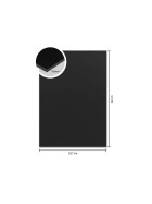Schaumstoffplatte 5 mm - A3 schwarz - 10er Pack