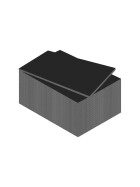 Schaumstoffplatte 5 mm - A4 schwarz - 20er Pack