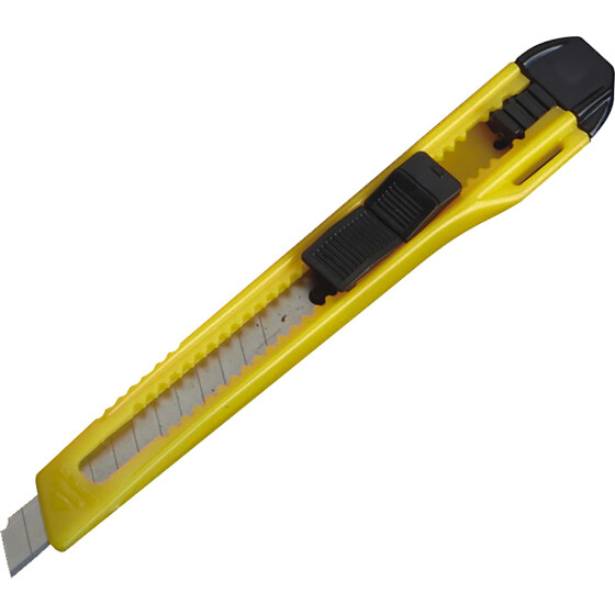 Einfacher Cutter mit Abbrechklinge 9 mm