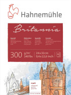 Aquarellblock "Britannia" 24 x 32 cm - 12 Blatt, 300 g/qm, matt