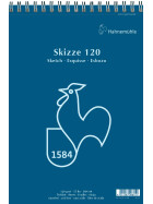 Spiral-Skizzenblock A4 - 50 Blatt 120 g/qm