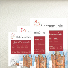 Aquarellblock "Britannia" 12 Blatt, 300 g/qm,...