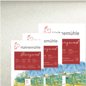 Aquarellblock "Burgund" 20 Blatt 250 g/qm, matt...