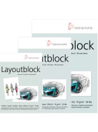 Marker Layout-Block 75 Blatt, 75 g/qm - 3 Formate