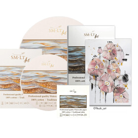 Künstler Aquarellblock 10 Blatt, 300 g/qm, 100%...