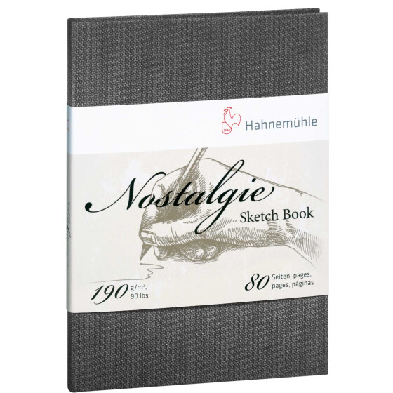 Skizzenbuch Nostalgie A4 190 g/qm - 80 Seiten