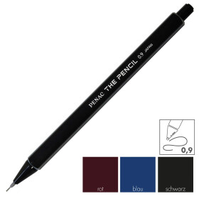 Feinminenstift the Pencil 0,9 mm - 3 Schaftfarben