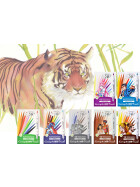 Layoutmarker Brush & extra fine GRAPHIT 12er Set - 6 Varianten