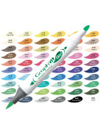 Acrylmarker GRAPHIT GO 2 Spitzen - 60 Farben