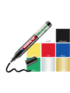 Lackmarker Ecoline 50 nachfüllbar, Rundspitze 2-3 mm - 8 Farben