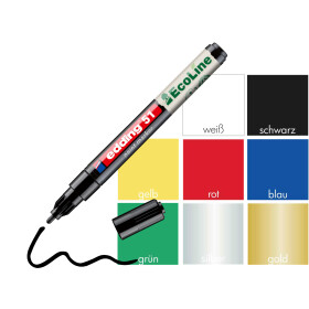 Lackmarker Ecoline 51 wasserbasiert, Rundspitze 1-2 mm -...