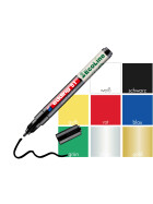 Lackmarker Ecoline 51 wasserbasiert, Rundspitze 1-2 mm - 8 Farben