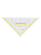 TZ-Dreieck 25 cm Griff lösbar, Facette, Tuschenoppen, Plexiglas