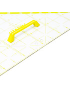 Wandtafel TZ-Dreieck 80 cm mit Griff, transparenter Kunststoff