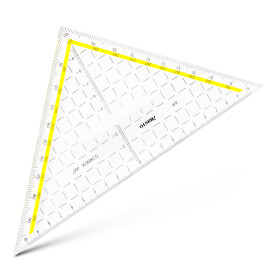 TZ-Dreieck 22,5 cm, 400 Gon Facette an Hypotenuse,...
