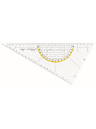 TZ-Dreieck 26 cm ungleichschenklig 60 Grad Winkel, ohne Facette