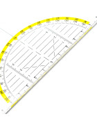 Geo-Dreieck 26 cm ungleichschenklig 30 / 60 ° Winkel, ohne Facette