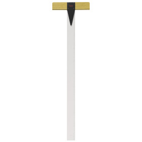 Reißschiene 100 cm mit Teilung, glasklares Plexiglas