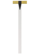 Reißschiene 100 cm mit Teilung, glasklares Plexiglas