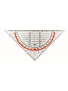 Geometrie Dreieck 16 cm ohne Griff, Facette, Tuschenoppen, Polysterol