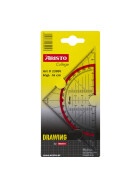 Geometrie Dreieck 16 cm ohne Griff, Facette, Tuschenoppen, Polysterol