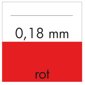 Tuschefüller mg1 0.18 mm Farbcode rot, nachfüllbar