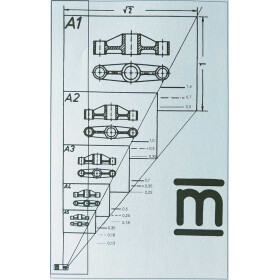 Tuschefüller mg1 0.35 mm Farbcode gelb, nachfüllbar