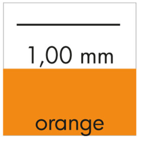Tuschefüller mg1 1.00 mm Farbcode orange, nachfüllbar