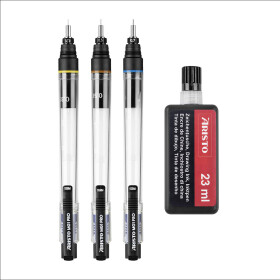 Tuschefüller mg1 College 3er-Set schwarze Tusche, 0.35/ 0.5/ 0.7 mm