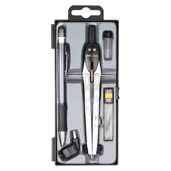 Schnellverstellzirkel College Set GZ-Schulset, 6-teilig