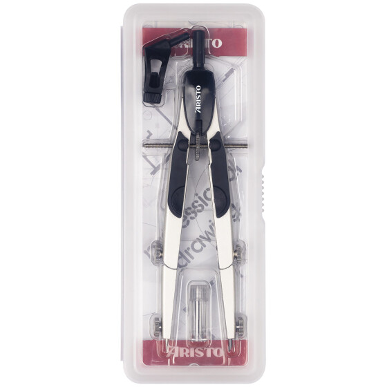 Schnellverstellzirkel Studio Set Adapter, Hebelmechanik und Minen