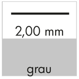 Tuschefüller mg1 2.00 mm Farbcode grau, nachfüllbar