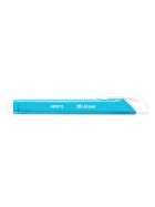 Radierstift 3fit-Eraser Dreikant PVC-frei - transparent-blau