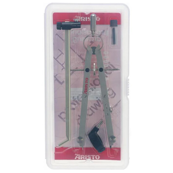 Teilzirkel aus Vollmetall 2 Gelenke Adapter, Verlängerunsstange, Minen