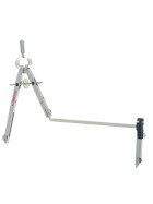 Teilzirkel aus Vollmetall 2 Gelenke Adapter, Verlängerunsstange, Minen