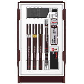 Tuschefüllerset rotring ISOGRAPH 0,25 / 0,35 / 0,50 mm