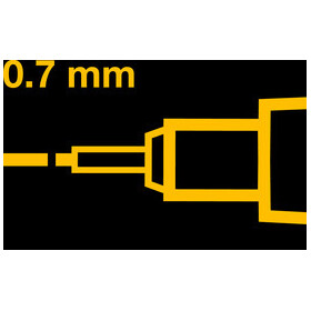 e-1800 profipen 0.7 schwarz