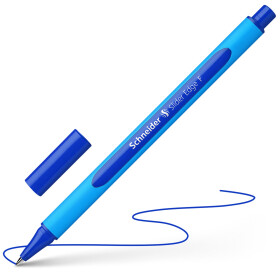 Kugelschreiber Slider Edge F - blau