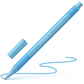 Kugelschreiber Slider Edge XB - Pastell, baby blue